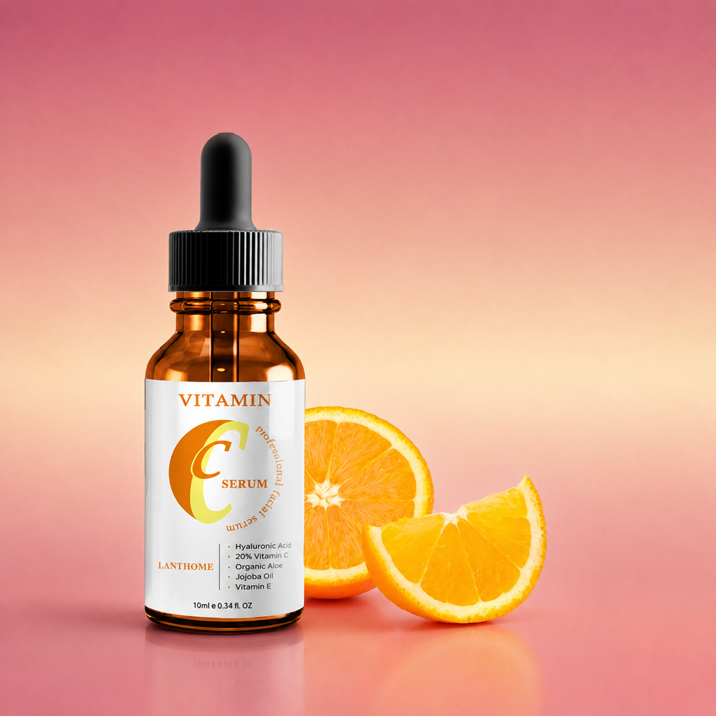Hyaluronic Acid Vitamin C Serum for Hydration & Brightening