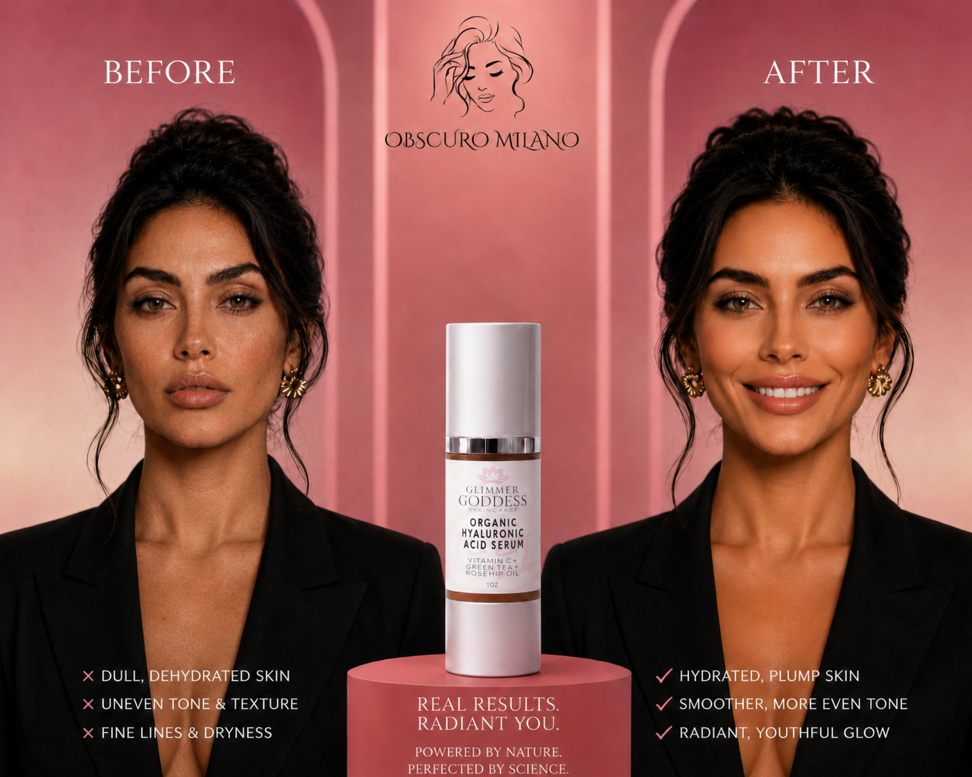 Organic Hyaluronic Acid Serum - Skin Plumper